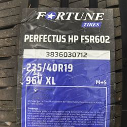 (2) Brand New 235/40R19 Tires $150