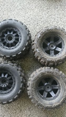 Rc tires and wheels
