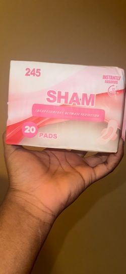 Sham 245 Sanitary Pads – 20 Count