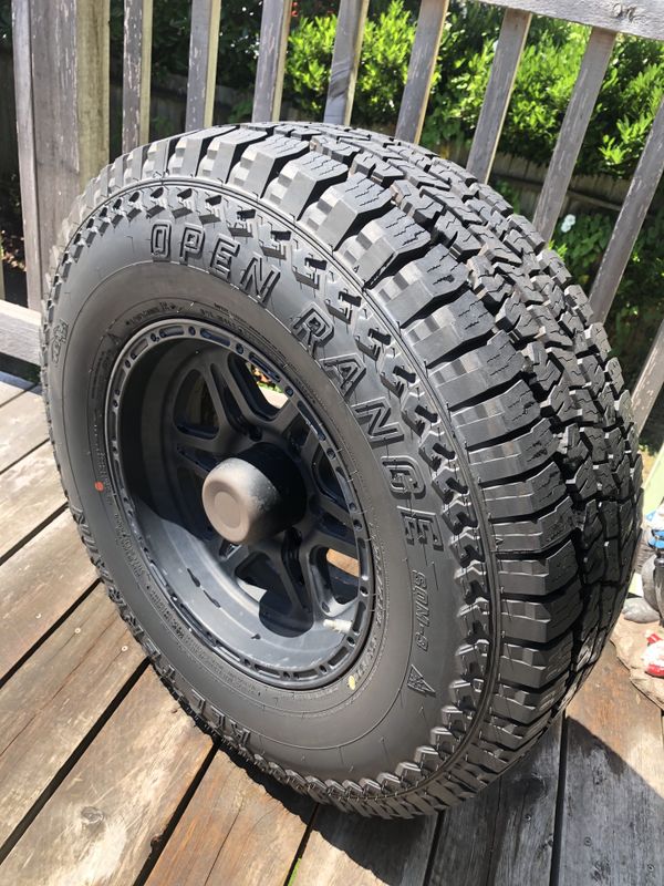 Set of 4 New Tires LT265/75R16/10 123/120R Open Range SQM3 for Sale