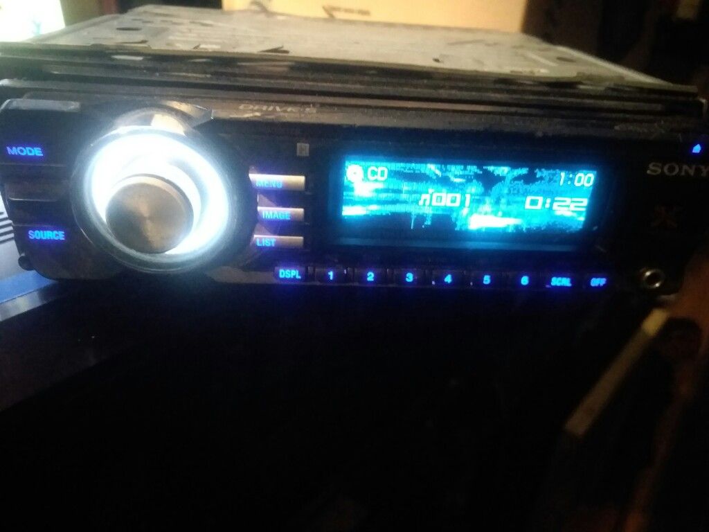 Sony car stereo