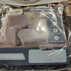 Recliner slip covers