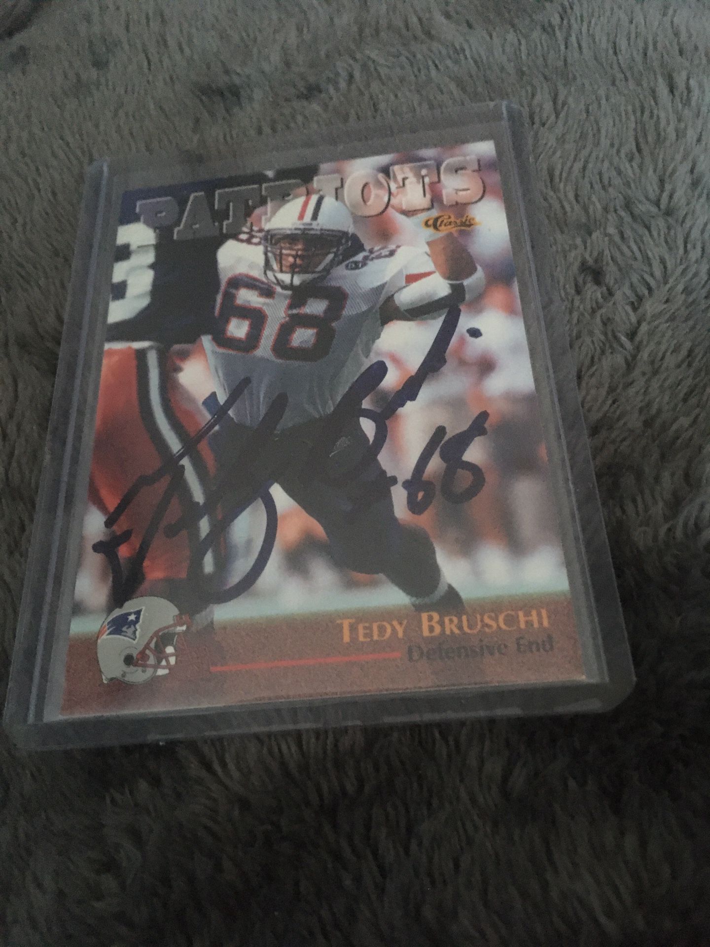 1999 CLASSIC BRUSCHI AUTO CARD
