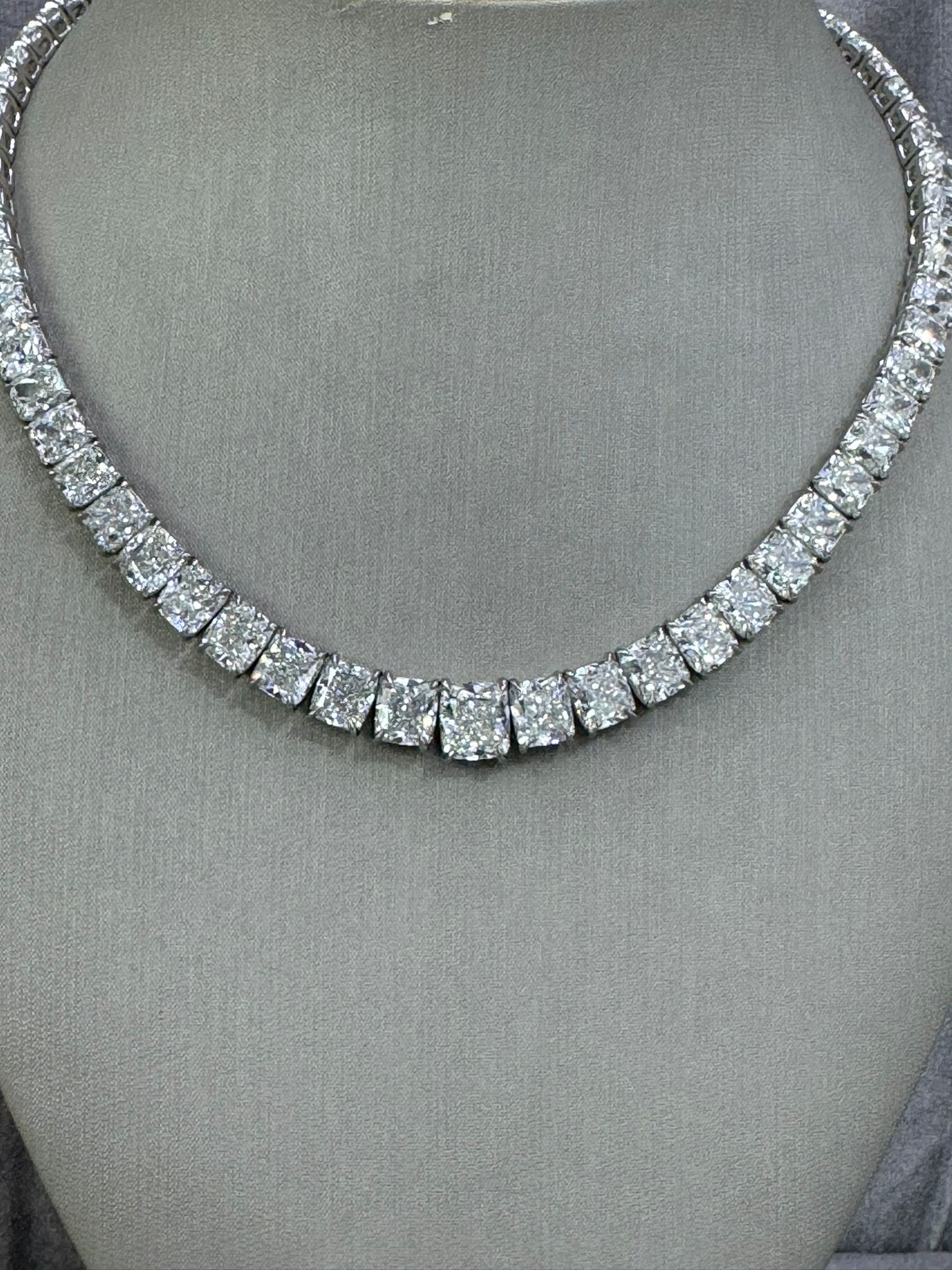 Diamond Necklace 83.30 CT