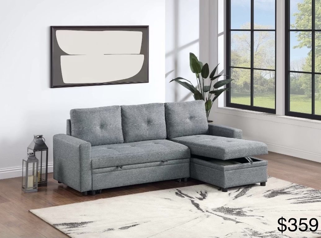 Sectional Sleeper Sofa With Storage 