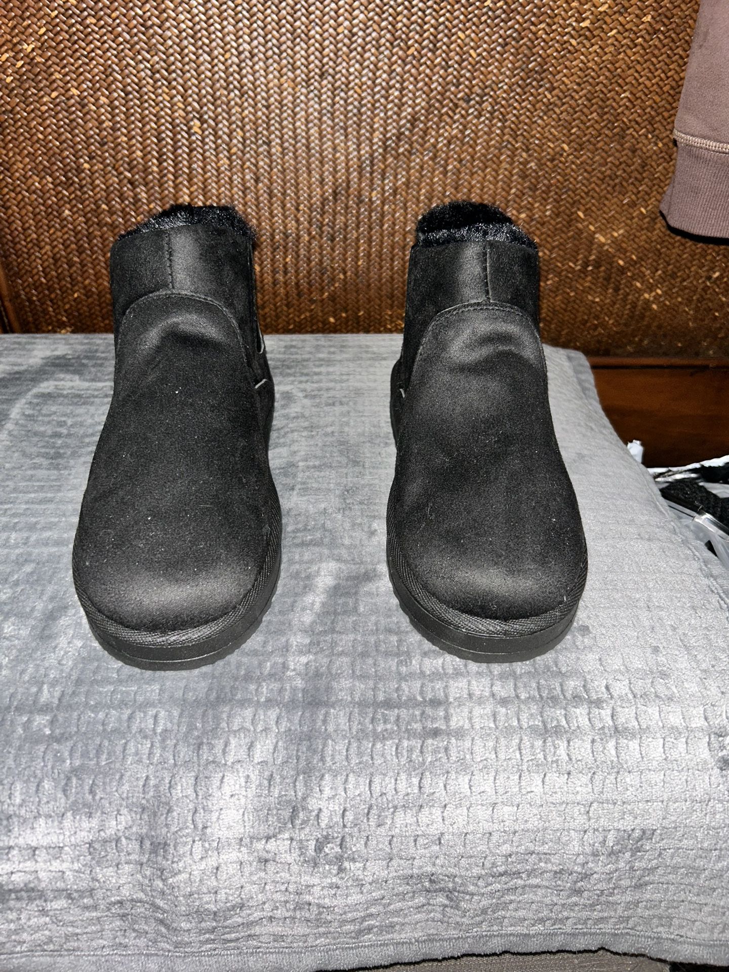 Black Winter Ankle Boots
