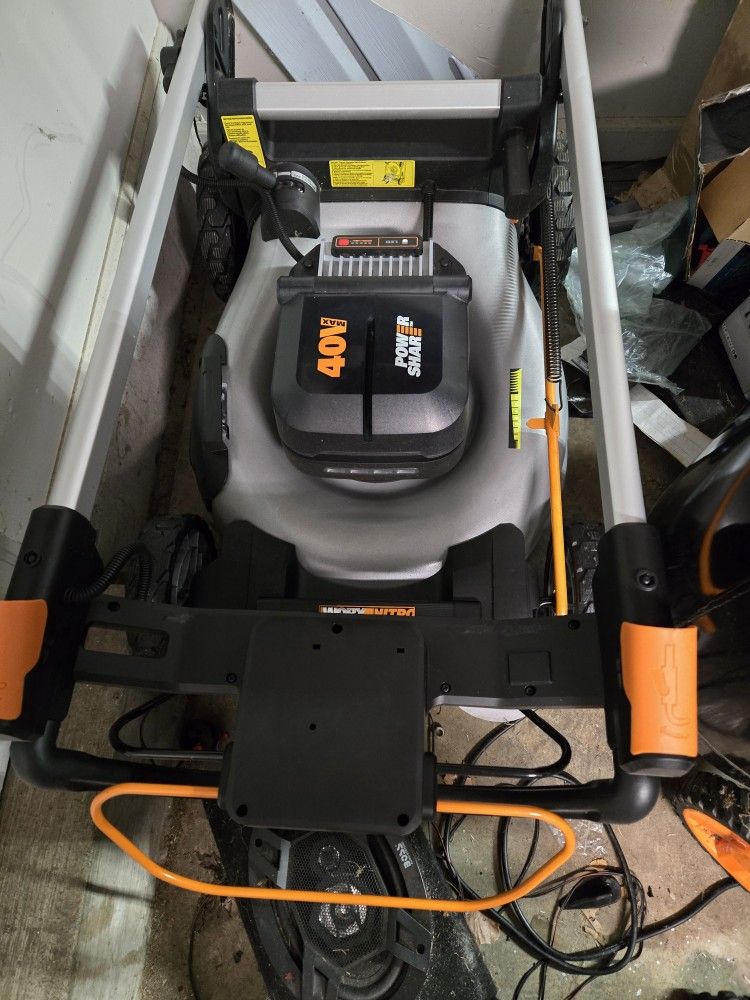 Works Electric Lawn Mower 