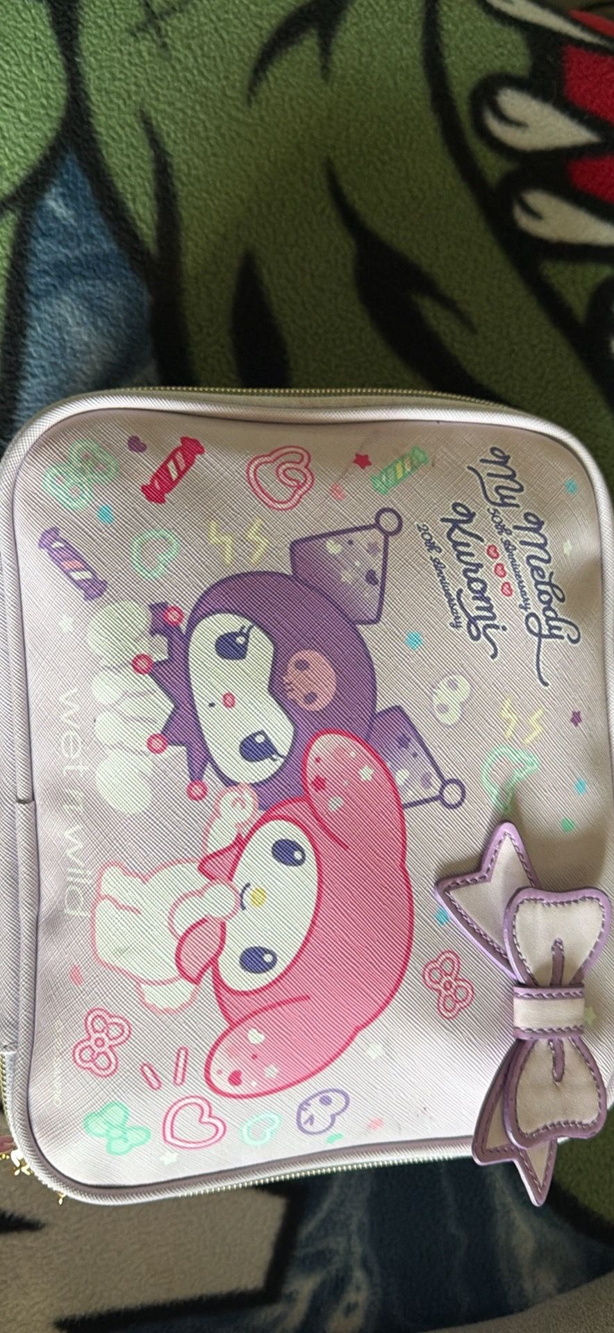 Makeup bag, My melody and kuromi anniversary