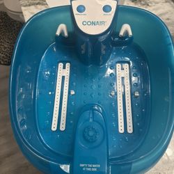 Portable Foot Spa Massager with 3 Attachments – Works, Video Available Upon Request  
