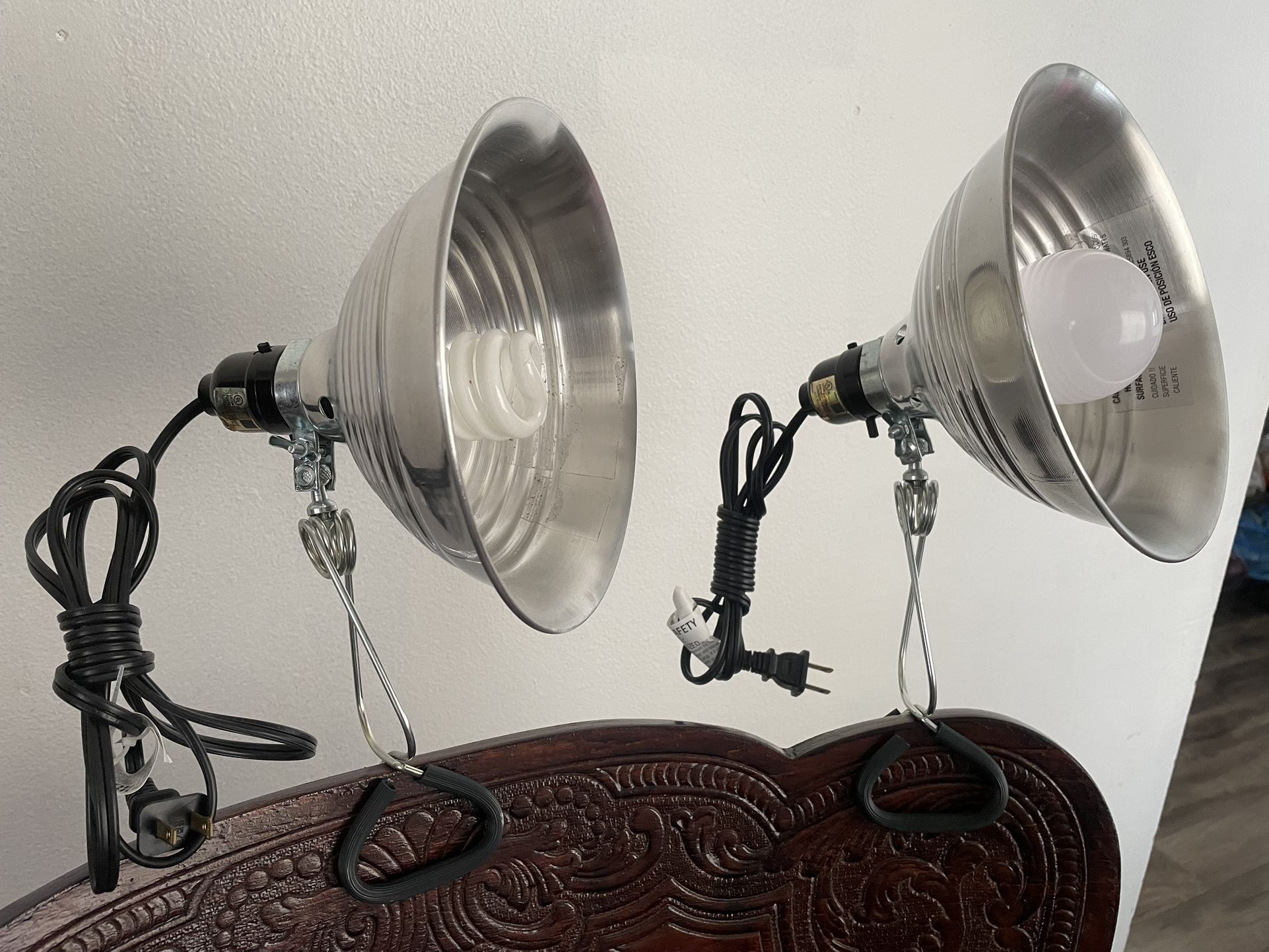 Electronics Clamp Light With 8” Aluminum Reflector $20 Firm On Price