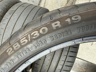 285/30/19 Continental SSR RunFlat (2 Tires) $60.00 Both 