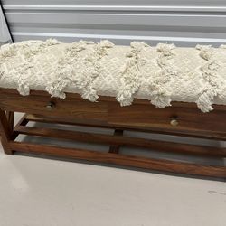 Bench W/ Drawers 