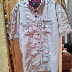 New Men's Shirt Mark Ecko Cut & Sew Deadly Threads 