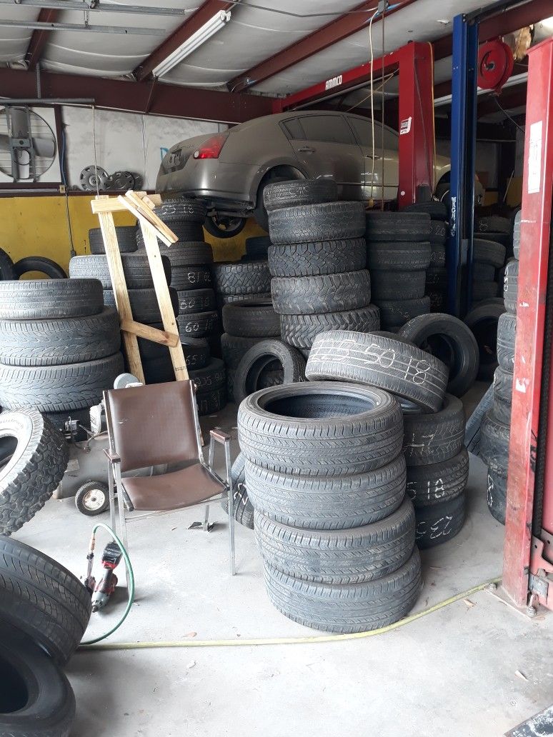 $40 Used Tires (Mount And Balance Included)