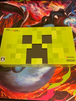 New Minecraft Nintendo 2DS LL Creeper Edition (Japan Edition)
