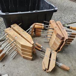 Lot of Jorgenson Style Hand Screw Clamps