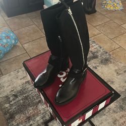 Black Tall Boots