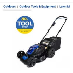 Kobalt 80v Brushless Lawnmower