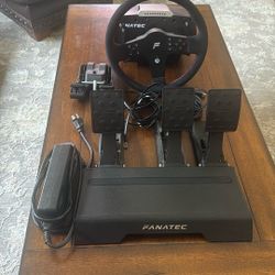 Fanatec CSL Elite wheel + pedals