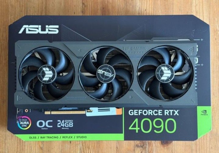 ASUS RTX 4090 TUF OC Graphics Card, 24GB GDDR6x, NVIDIA, GeForce