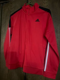 NWT boys youth large 14/16 adidas zipper jacket