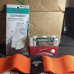 Nike Golf Balls / Trainer / Glove