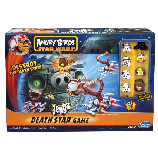 Angry Birds Star Wars Jenga Death Star Game