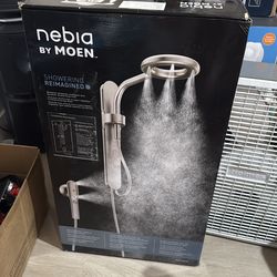 Shower head with hand shower Nebia by Moen