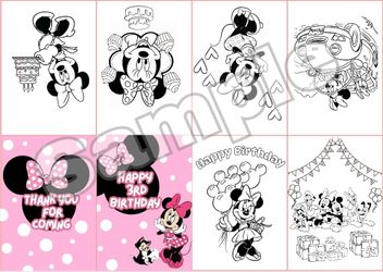 Custom Mini Coloring Books With Crayons