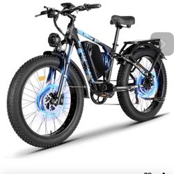 5000w Dual Motor 70v 24ah 45 Mph Electric Mountain Bike