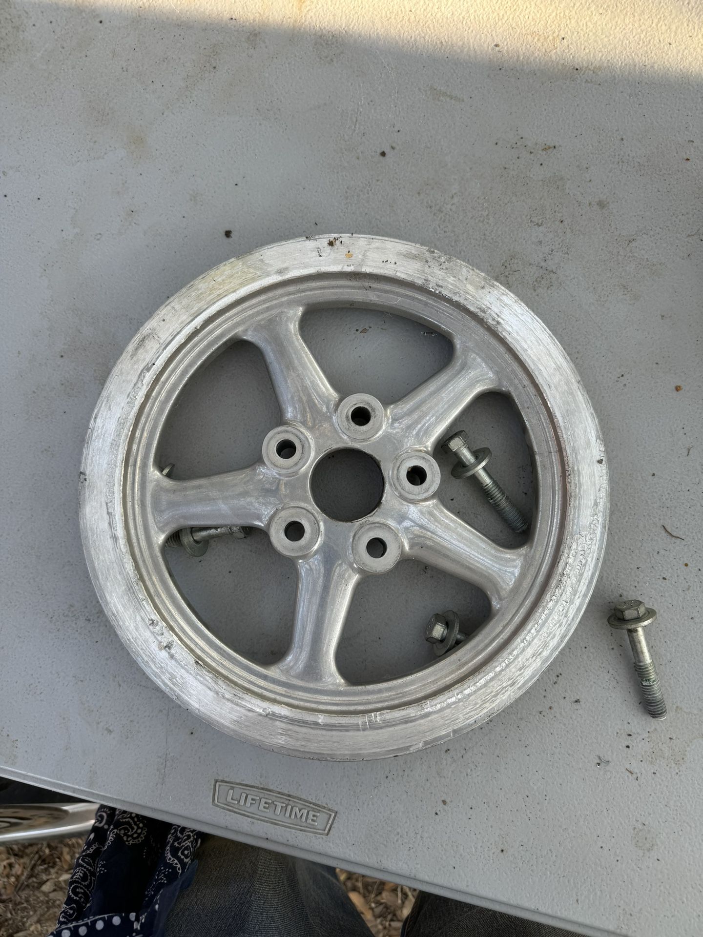 Belt Pulley For Wheel