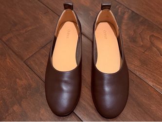 Women’s Brown Leather Quince Flats