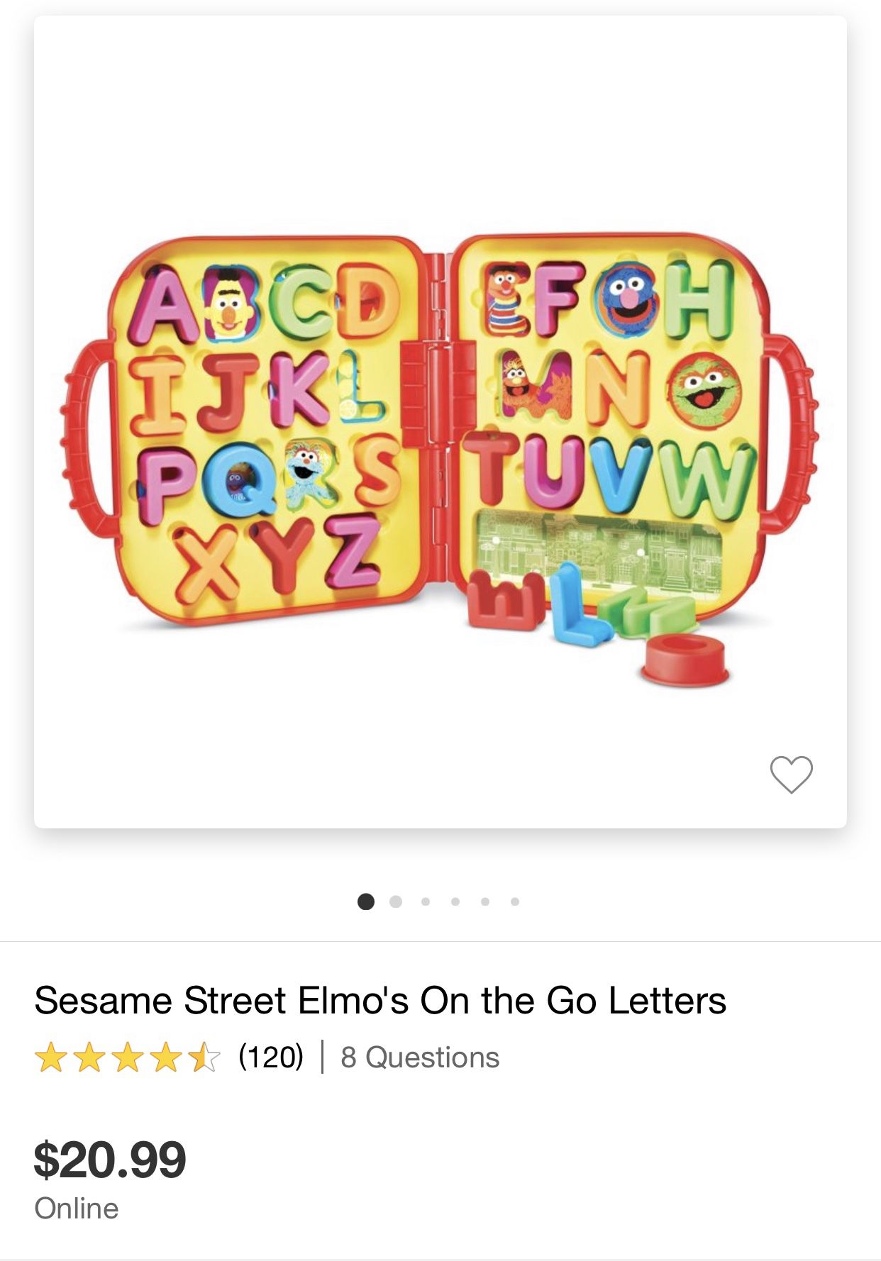 Sesame Street On The Go Letters And Numbers for Sale in City Of Industry,  CA - OfferUp