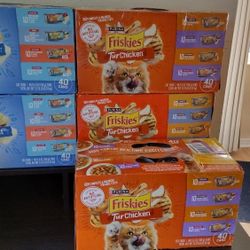 40 Count Cases Of Friskies Wet Cat Food