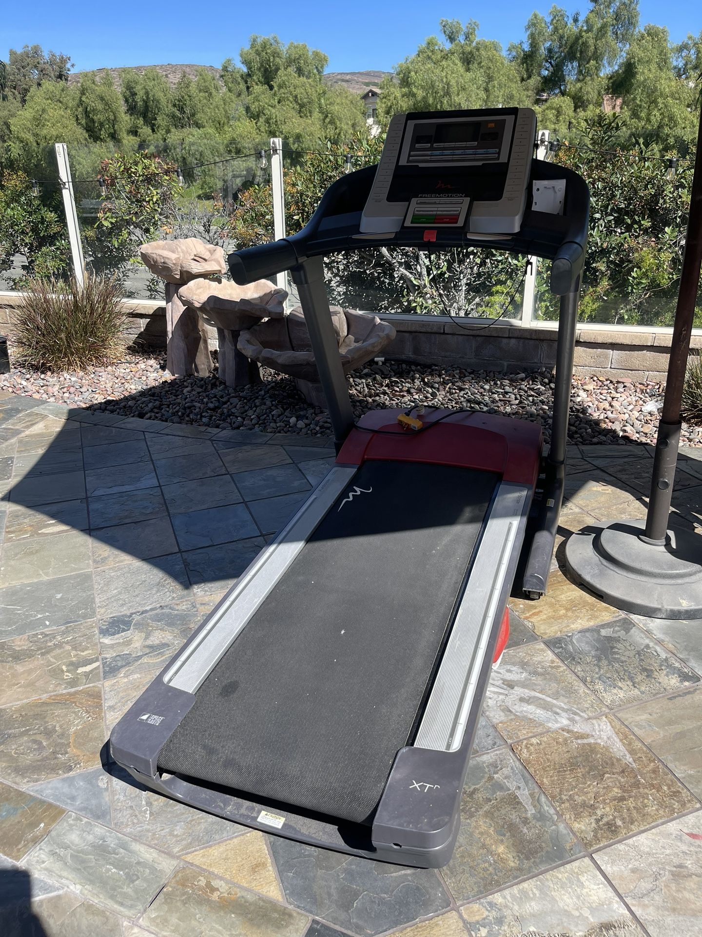 Epic Freemotion XTr model # SFTL18909.2 Treadmill. Owners manual. Track is 60×20. Incline up to 12%. 34 built in workout programs, heart monitoring
