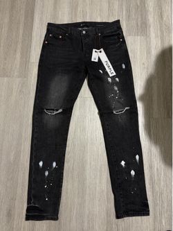 purple jeans