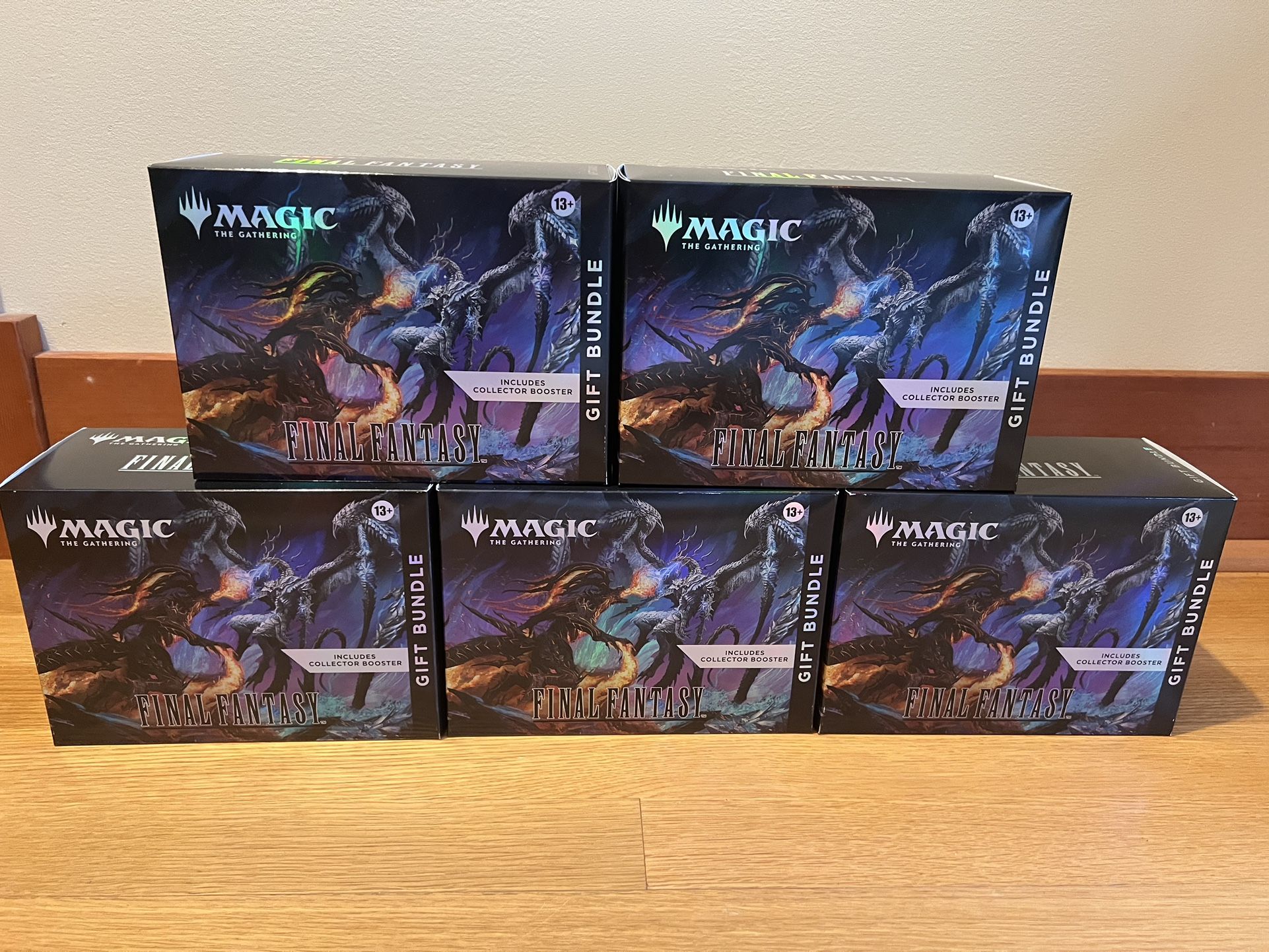 Magic The Gathering Final Fantasy Gift Bundle Boxes