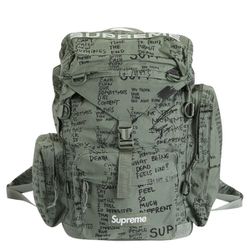Supreme Military Olive Backpack