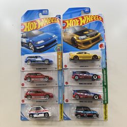 Hot Wheels Honda Lot of 8