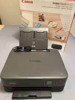 Canon Printer PIXMA TS6420 Wireless All-in-one Printer Black/white