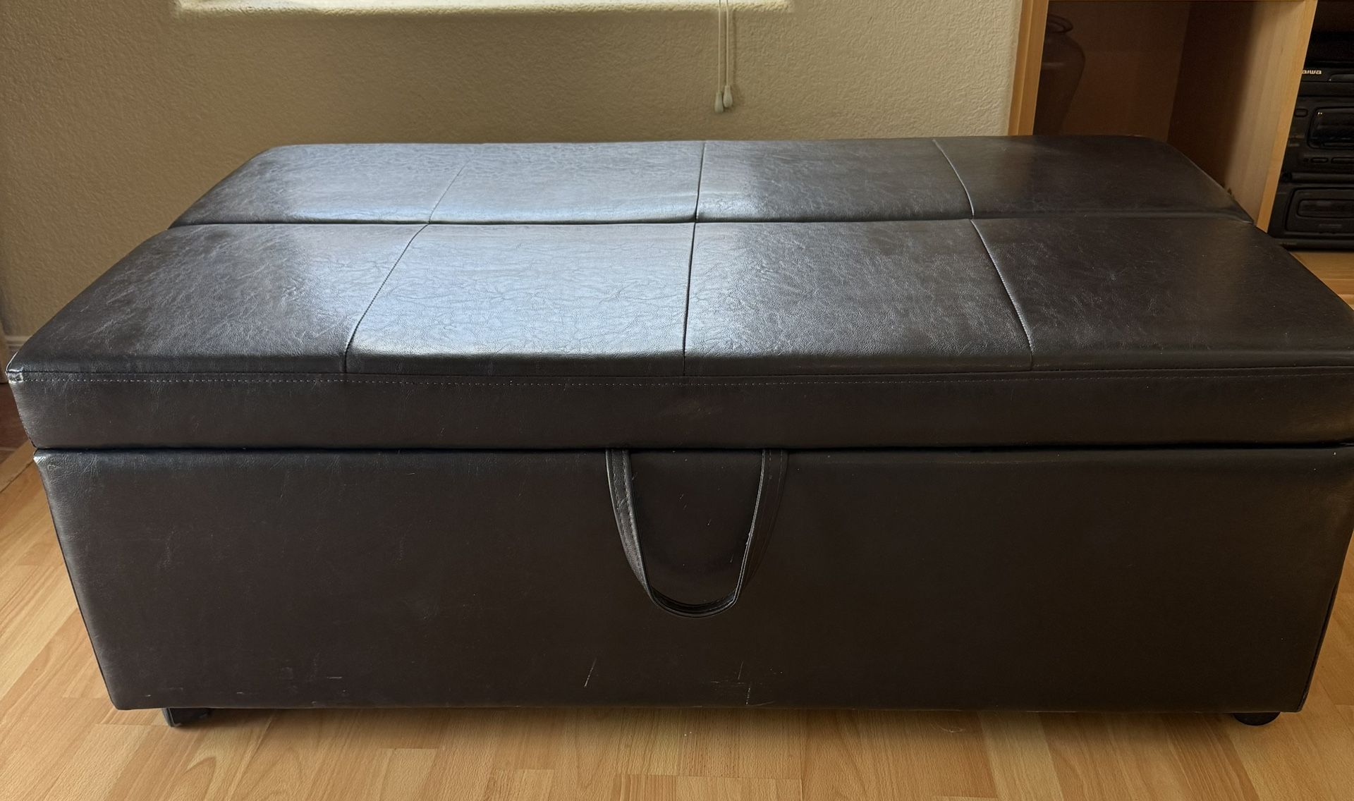 Sleeper Ottoman With Twin Pullout Sleeper Mattress
