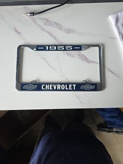 1955 Chevrolet License Plate Frame
