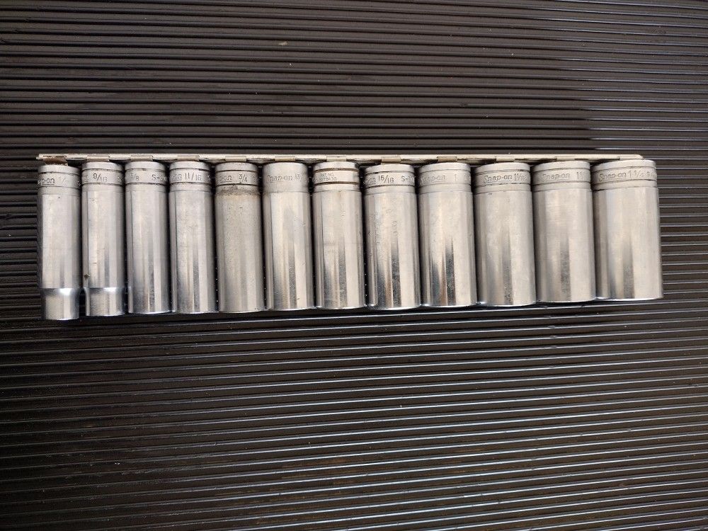 Snap on sockets 1/2 drive standard 12 points Star 1/2 to 1-1/4