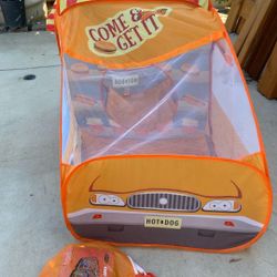 food truck tent