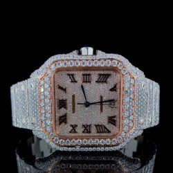 Moissanite Full Iced out watch
