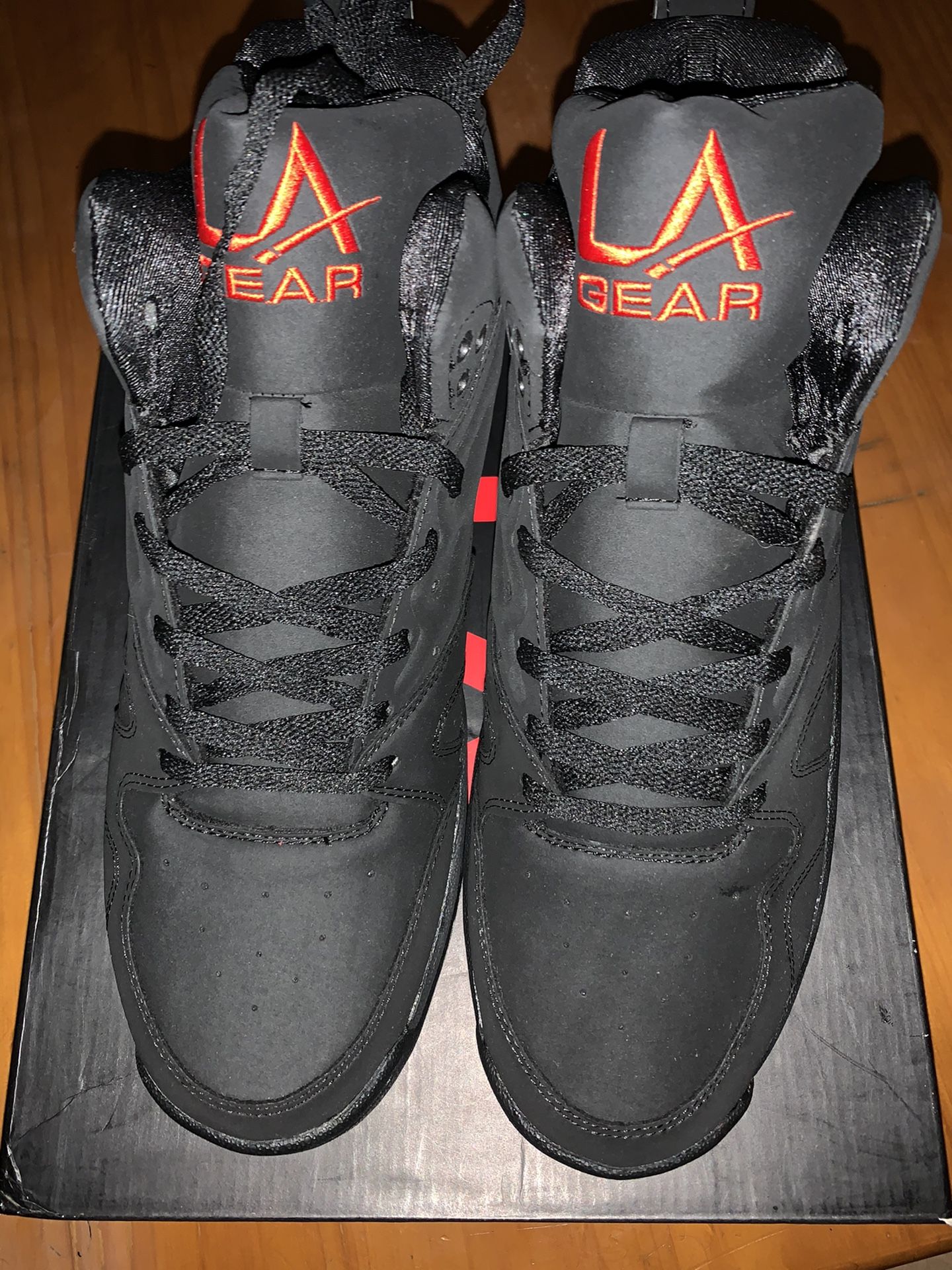 LA Gear/LA Lights/Black-Red