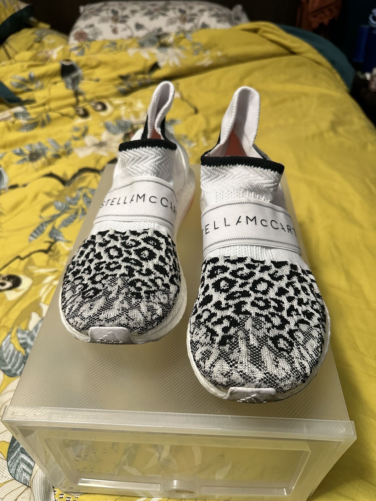 adidas Ultra Boost Stella McCartney 3D Knit White Leopard (Women's)