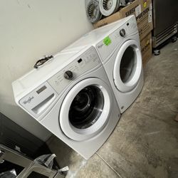 WHIRLPOOL WASHER AND GAS DRYER