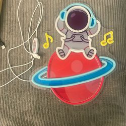 Astronaut LED light . 