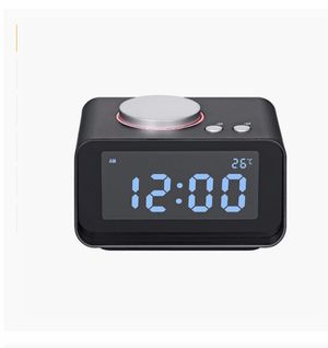 Photo K1 Multi-function Alarm Clock with Thermometer Dual USB